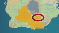 The red circle shows an overlap between Fletchling and Rookidee (Image via Game Freak)